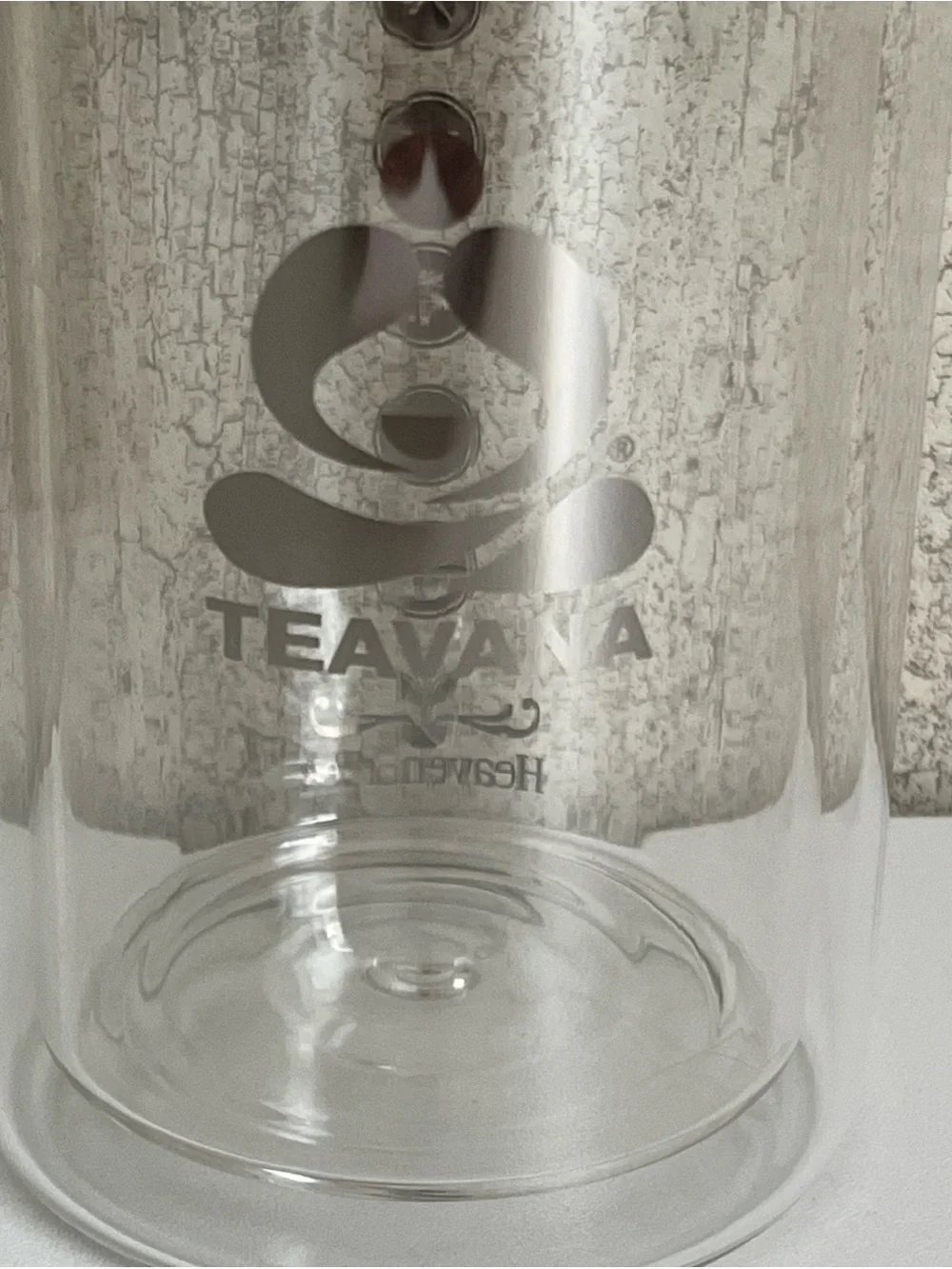 Teavana Tea Rhapsody Double Wall Glass Tumbler 16oz Stainless Steel Strainer Box